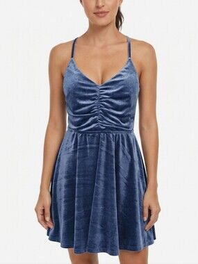 LOVE SQUARED Dress aboveknee mimi, backless (New) Size Large